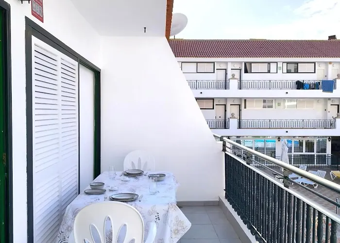 Apartment Pearl Cristianos - Ac, Pool, Fibre Net, Tv Channels, Calm Atmosphere *